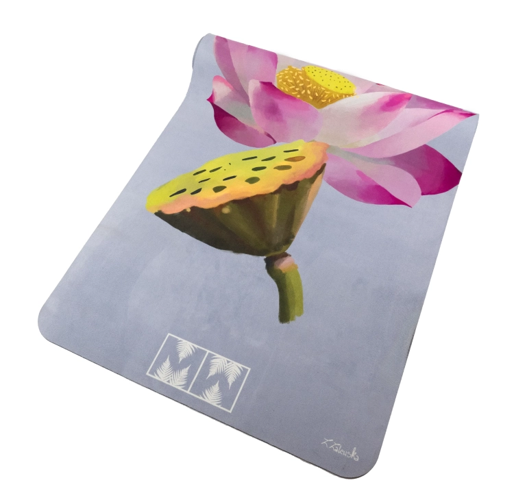 mata do jogi z kauczuku z nadrukiem