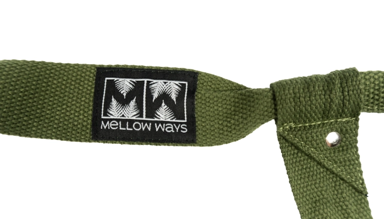 pasek do transportu maty ciemno zielony