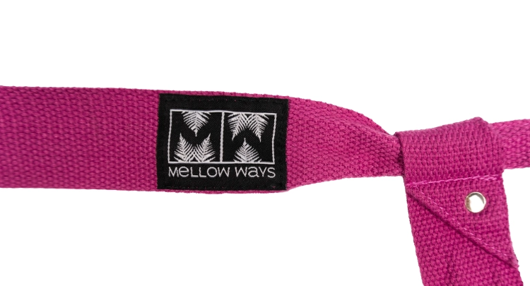 pasek do transportu maty różowy