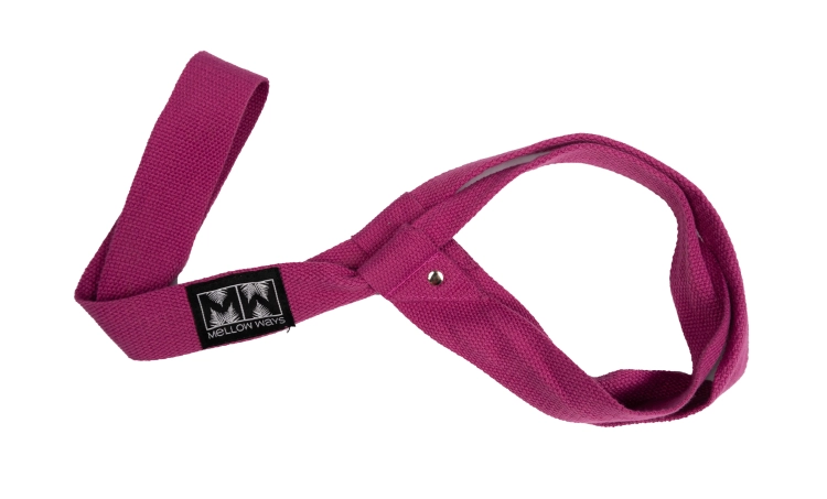 pasek do przenoszenia maty różowy