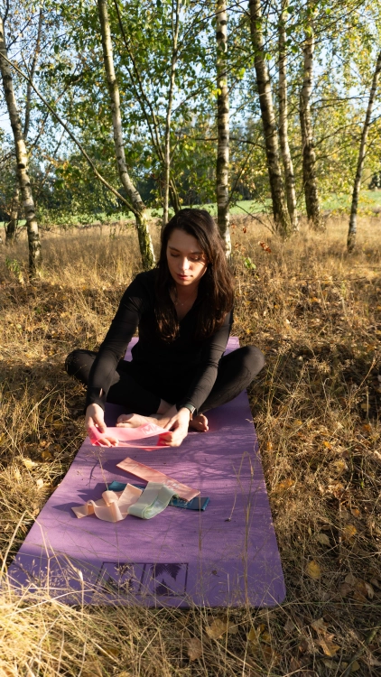 mini bandy do ćwiczeń kolorowe