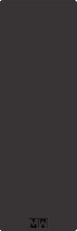 mata do jogi z kauczuku czarna mellow ways