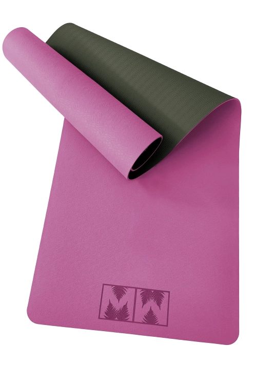 gruba mata do ćwiczeń fioletowa