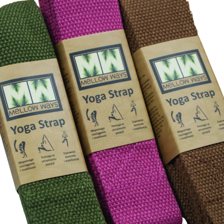 bawełniany pasek do jogi