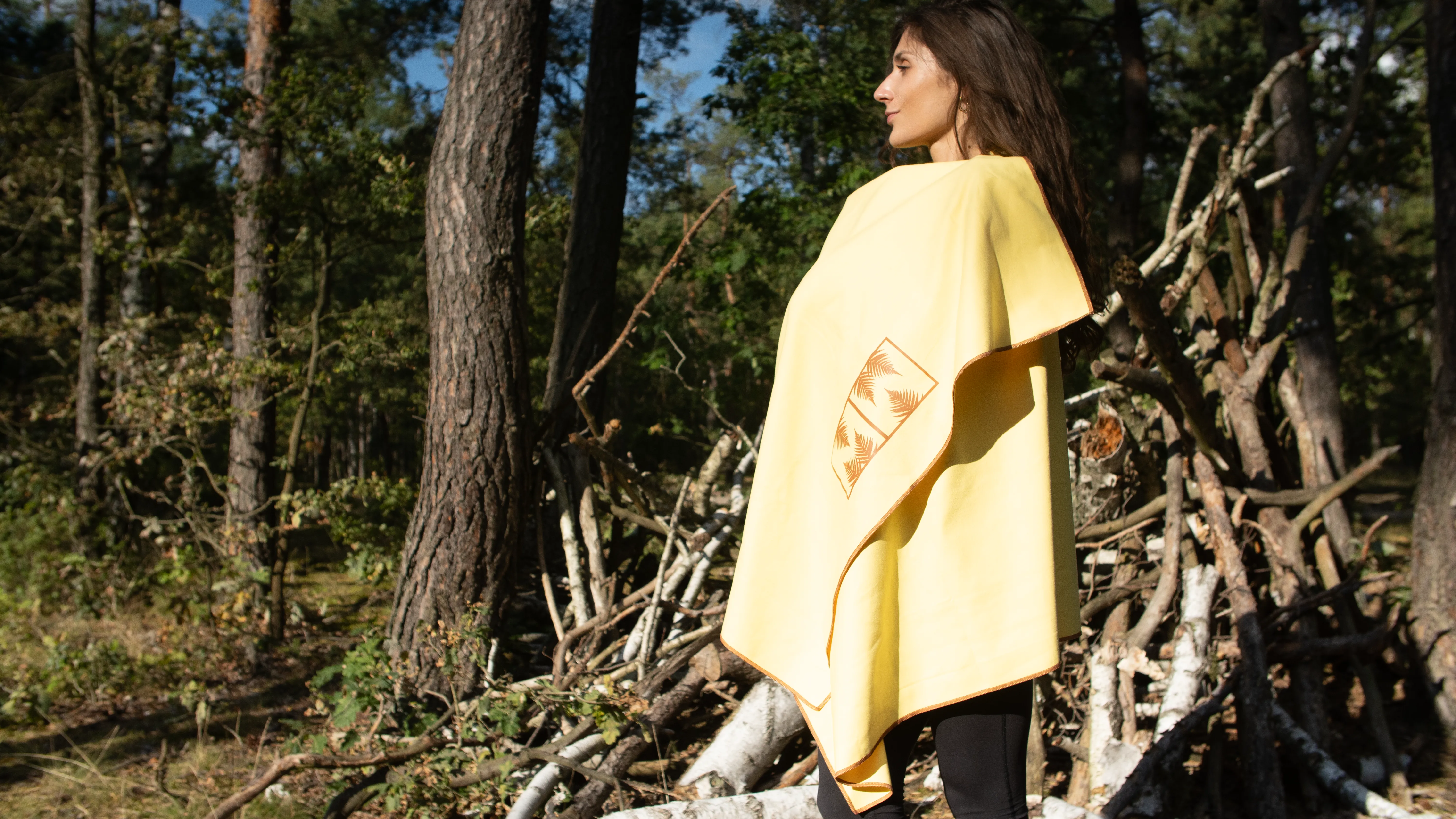 Szybkoschnący ręcznik do jogi Mellow Ways